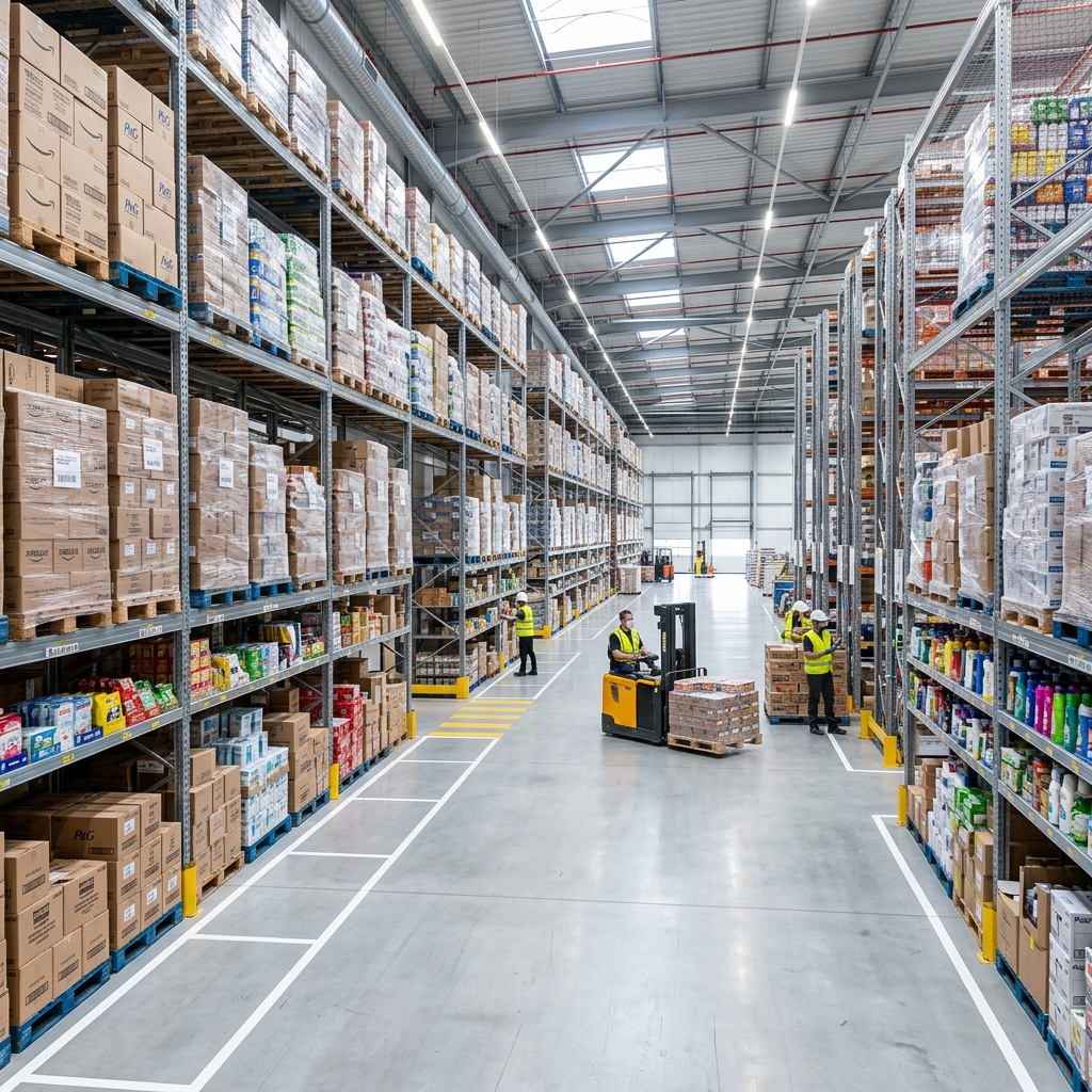 Pramukhji Ltd wholesale warehouse interior