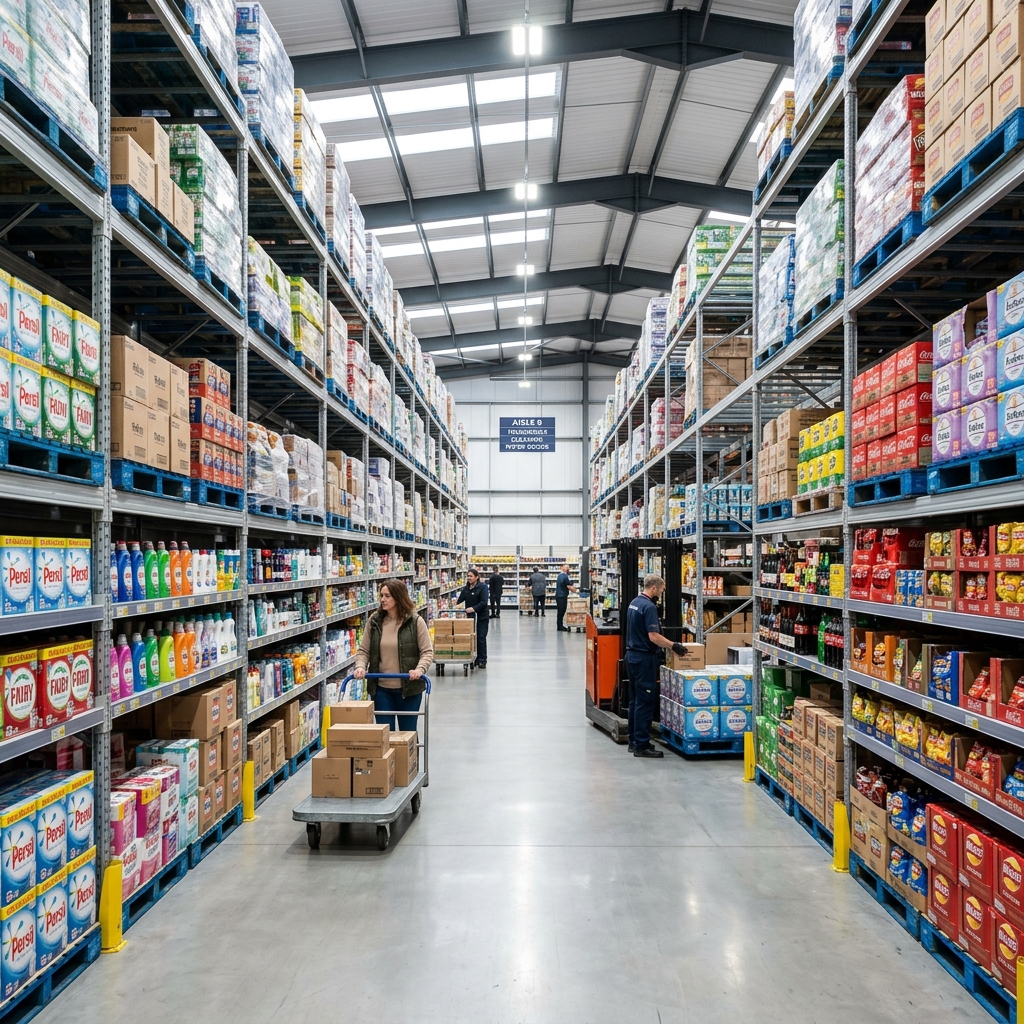 Pramukhji Ltd UK wholesale warehouse store